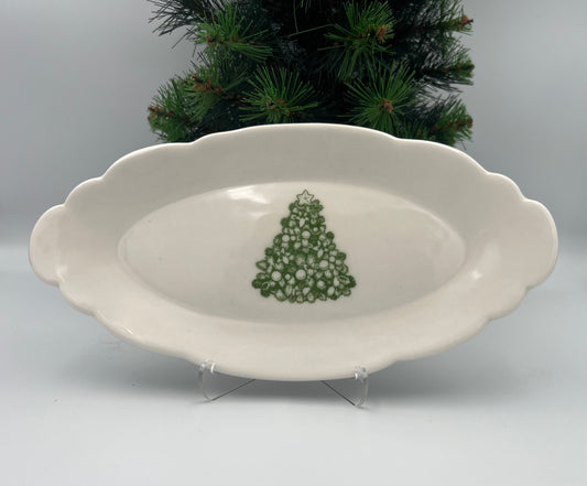 Christmas Tree Platter