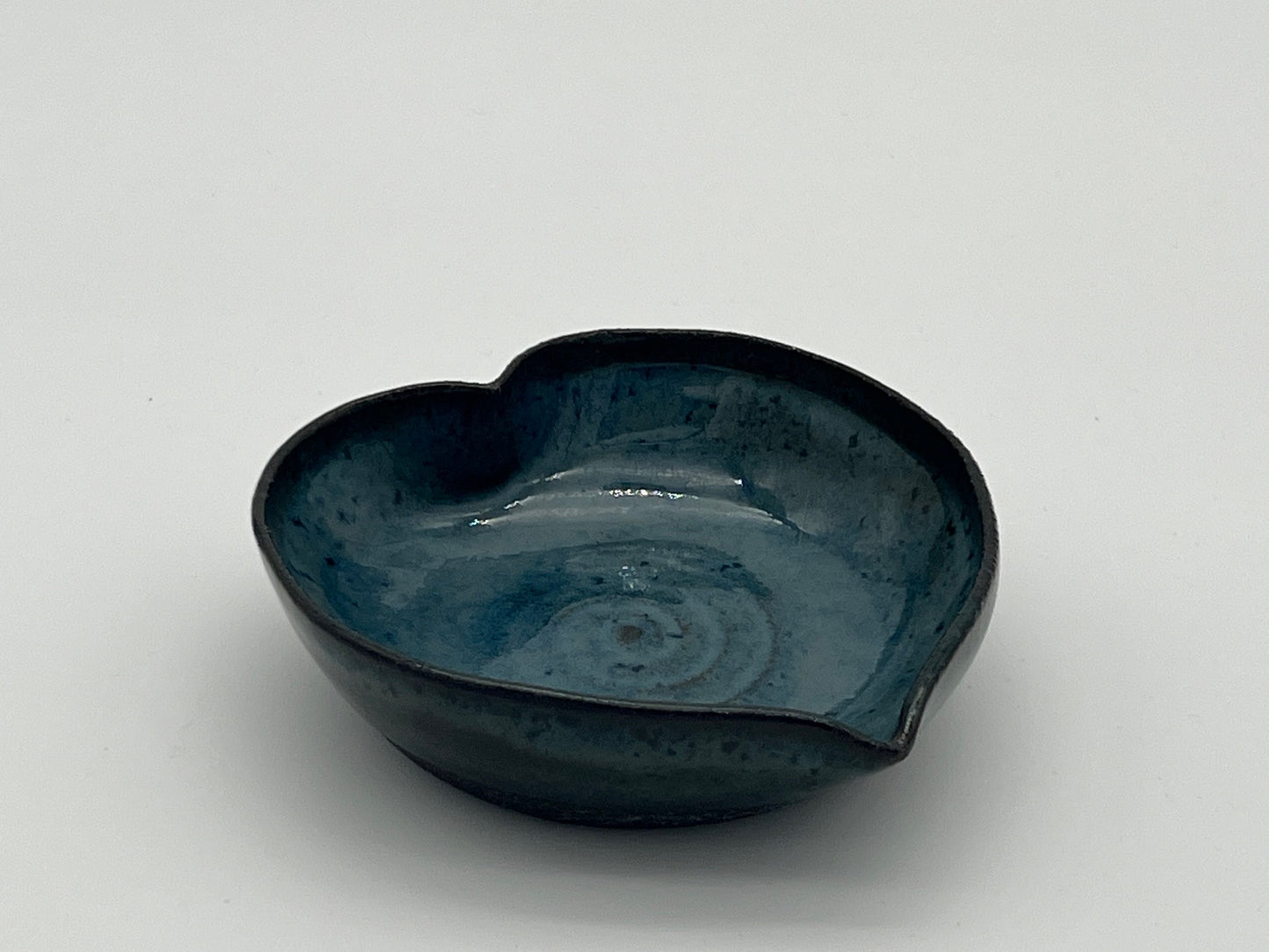 Indigo Heart Dish | Obsidian Collection
