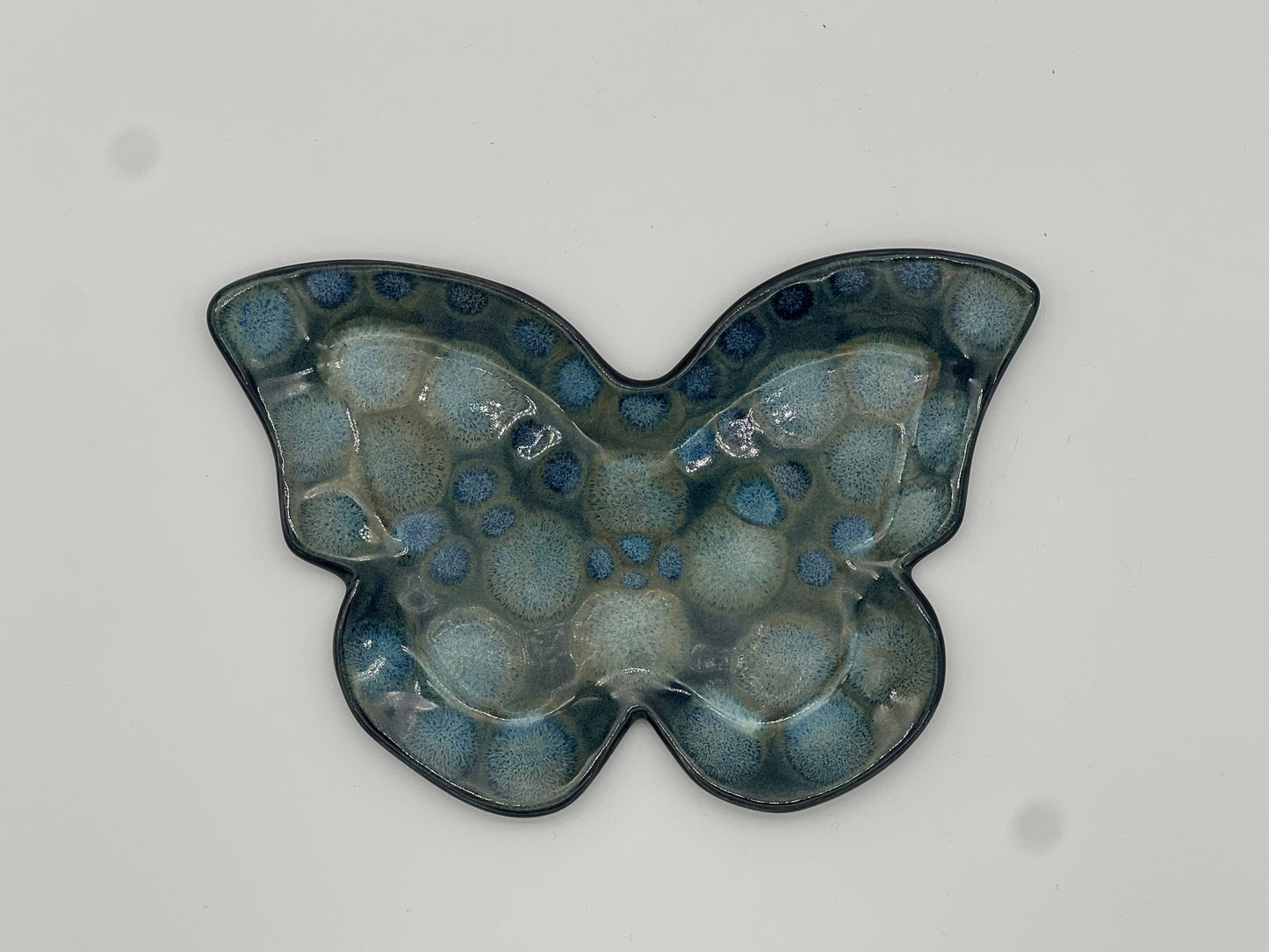 Indigo Butterfly Dish | One of a Kind