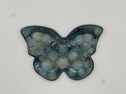 Indigo Butterfly Dish | One of a Kind