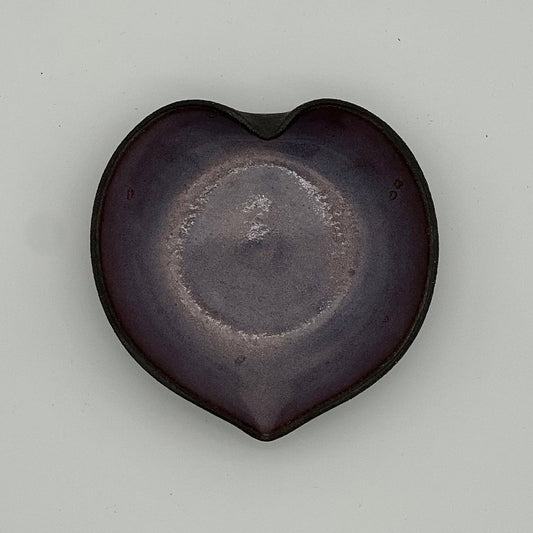 Lilac Heart Dish | Obsidian Collection